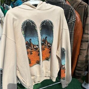 Who Decides War x EST Gee Stained Glass Hoodie